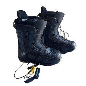 Burton Women's Emerald Snowboard Ski Boots Size 9 Black Imprint 2 Warmth Lightwe